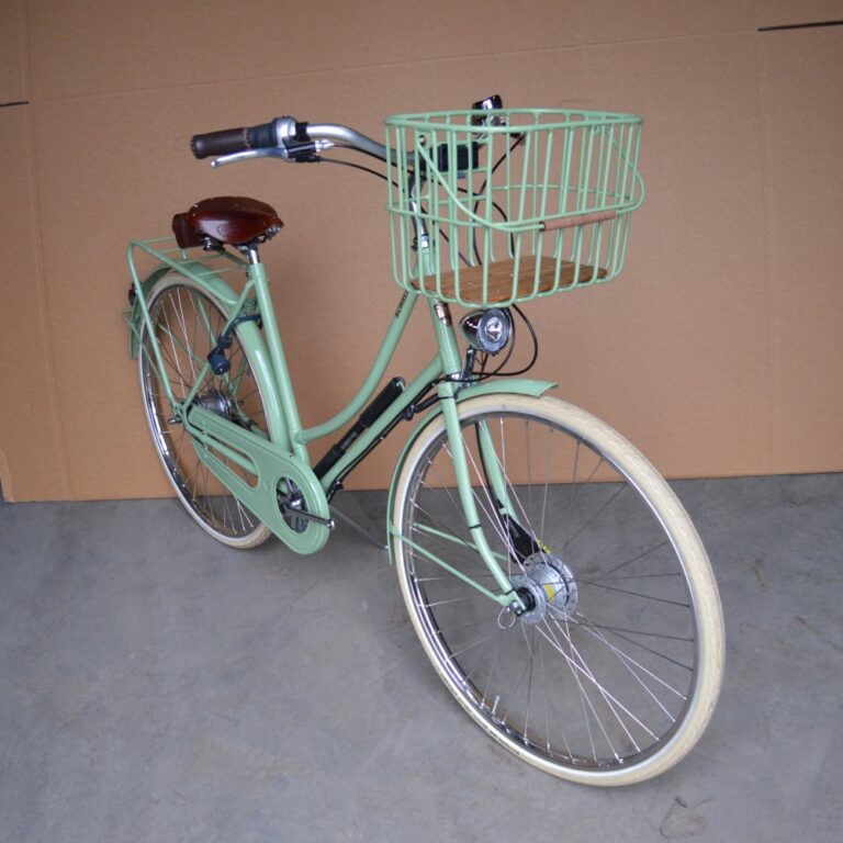 Brooks Hoxton Wire basket in framecolor
